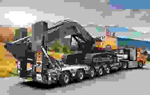 Негабаритная перевозка с учетом высоты в октябрьском